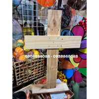 Cây thanh giá trang trí Halloween bằng gỗ