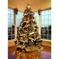 Cây Thông Noel 1m5 1m8 2m1 Đặc Biệt - Cây Thông Xanh Tán Dày Đầy Đủ Phụ Kiện