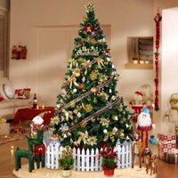 Cây Thông Noel 1m5, 1m8, 2m1 Tán Dày Full Phụ Kiện - Cây Thông Trang Trí Giáng Sinh