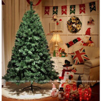 Cây Thông Noel  1m5, 1m8, 2m1,2m4 - Cây Thông Trang Trí Giáng Sinh Full Phụ Kiện Trang Trí