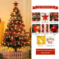 Cây Thông Noel 1m8 Đủ Phụ Kiện – MS01