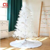 Cây Thông Noel 2m Tuyết Trắng Kèm Đèn LED Xanh, Trang Trí Nhà Ở & Quán Cafe Ấm Cúng