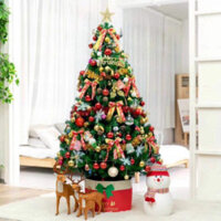 Cây Thông Noel 2m1, 1m8, 1m5,1m9 đặc biệt Full Phụ Kiện Trang Trí - Cây Thông Xanh Hàng Việt Nam Cao Cấp