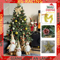 Cây thông noel 3 LOẠI LÁ GẮN TRÁI THÔNG 90CM 1M2 1M5 1M8 2M trang trí decor giáng sinh siêu xinh