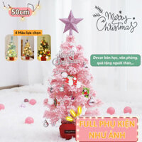 Cây Thông Noel Mini 50cm Myd.23 - Đẹp Lung Linh, Tạo Không Gian Giáng Sinh Ấm Áp