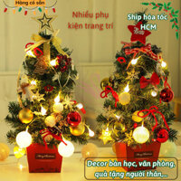 Cây Thông Noel Mini 50cm Lily's Decor - Rực Rỡ Lung Linh, Mang Đến Không Gian Giáng Sinh Ấm Áp