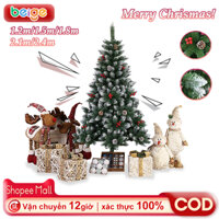 cây thông noel,Lá Xanh Tán Dày Tặng Phụ Kiện Trang TríCao Cấp Chính Hãng,2m 1m8 1m5 1m2
