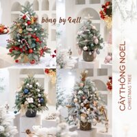 Cây thông trang trí giáng sinh noel đẹp phong cách hàn quốc thương hiệu BÔNG BY CATT [ SHIP HOẢ TỐC 2h ]