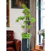 Cây thủy trúc giả độ cao 160cm decor, cây trang trí văn phòng, nội thất, nhà cửa