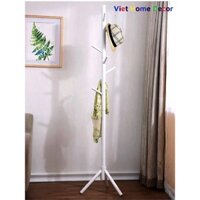Cây Treo Quần Áo 3 Chân 8 Nhánh Treo Bằng Gỗ Cao Su Cao Cấp - Thương hiệu Viet Home Decor