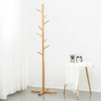 Cây Treo Quần Áo Đứng Gỗ Thông  Móc Quần Áo Gỗ Thiết Kế Lắp Ráp Hiện Đại