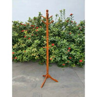 Cây treo quần áo gỗ cao su tự nhiên giá rẻ