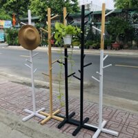 Cây treo quần áo gỗ cao su