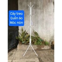 Cây treo quần áo túi xách tháo lắp tiện lợi, cây móc nón màu ngẫu nhiên