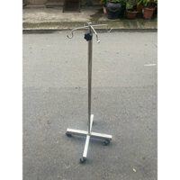CÂY TREO TRUYỀN DỊCH CHÂN ỐNG INOX DẦY