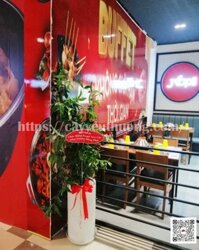 Cây trúc nhật mừng khai trương quán lẩu nướng buffet