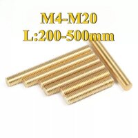 Cây ty ren đồng M4-M20 * L200-500mm (DM1)