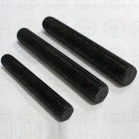 Cây ty ren thép đen M14/M16/M18/M20/M22/M24 dài 1m
