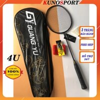 Cây Vợt Cầu Lông Guangyu 4U Khung Carbon Cao Cấp ,Siêu Nhẹ 82g Dây Vợt Căng Đét KN01