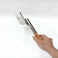 CÂY XĂM DA HEO LỚN TAY CẦM NGANG CÁN GỖ.