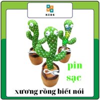 Cây xương rồng nhảy múa biết nói, xương rồng khiêu vũ nhại tiếng đồ chơi biết hát 120 bài vui nhộn cho bé 1 2 3 4 5 tuổi