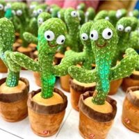 Cây xương rồng nhảy múa, nhái giọng, có nhạc