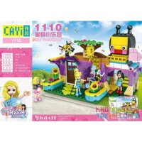 CAYI 1110 THIÊN ĐƯỜNG ONG bộ đồ chơi xếp lắp ráp ghép mô hình Sweet Heart SUMMER SWEET HEART BEE PARADISE Những Cô Gái Ngọt Ngào 391 khối