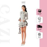 Cazi Amelia Skirt - Chân váy bèo tầng