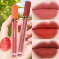 Cazilan Lip Glaze Sweet Kiss Matte Son Môi Mờ Không Phai Màu Không Dính Cốc Dưỡng Ẩm Và Dưỡng Ẩm Cho Bữa Tiệc Sinh Viên