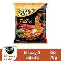 CB 15 GÓI MÌ 3 MIỀN REEVA  CAY 3 CẤP ĐỘ 75GR B