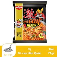 CB 15 GÓI MÌ NISSIN TRỘN GÀ CAY HÀN QUỐC 71GR - 70333