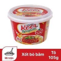 CB 6 HỘP MÌ KOOL TRỘN SPAGHETTI 105GR -80906