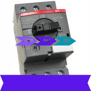 CB bảo vệ động cơ ABB MS132-4 - 2.50-4A 1.5kW
