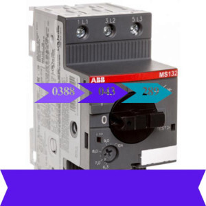 CB chỉnh dòng ABB MS132-12