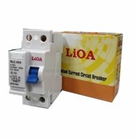 CB chống giật  LIOA 40A, CẦU DAO CHỐNG DÒNG RÒ 30 mA