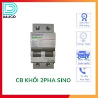 CB KHỐI  2 PHA (CB 2 TÉP) từ 16A tới 100A Sino Vanlock.