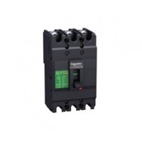 CB khối bảo vệ quá tải MCCB 3P 50A Schneider EZC100B3050
