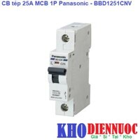 CB tép 25A MCB 1P Panasonic-BBD1251CNV