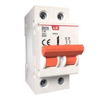 CB tép (MCB) LS BKJ63N 2P 40A, 6KA (SP mới thay thế cho mã cũ: BKN2P-40A)
