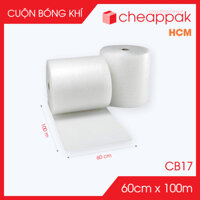 CB17 - 60cm x 100m - Cuộn bóng khí đóng hàng, màng xốp hơi, xốp nổ, xốp khí chống sốc giá rẻ