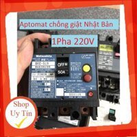 CB,Aptomat chống giật 1pha 30A-100A nội địa Nhật lắp tổng gia đình