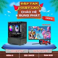 CBGM13 (CPU I5 4570 | RAM 8GB | VGA GTX 750TI 4GB | SSD 256GB | MAIN H81M-H | MÀN 24INCH)
