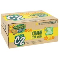 Cbig.vn - Thùng 24 chai trà xanh C2  hương chanh 360ml- Hệ thống tạp hóa Cbig.vn - Giao hàng ifast