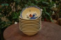 CBLT, Tô Tượng Nhỏ Vẽ Gà - Chén Bát Lái Thiêu- Tô Bún - R18xC5.