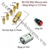 CBM109 BỘ COMBO CHẾ MÁY KHOAN – CẮT MINI CẦM TAY