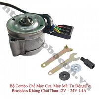 CBM145 Bộ Combo Chế Máy Cưa, Máy Mài Từ Động Cơ Brushless Không Chổi Than 12V – 24V 1.4A