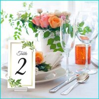 Cby 12 Chân Đế Acrylic Nơi Đựng Thẻ Số Bàn Đứng Hiển Thị Thẻ Trong Suốt