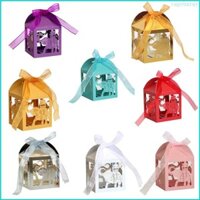 Cby 50 Con Voi Hộp Kẹo Tiệc Cưới Ủng Hộ Hộp Ruy Băng Hộp Sô Cô La
