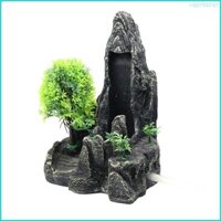 Cby Bể Cá Cảnh Quan Núi Cá Cảnh Quan Cho Tôm Giống Phong Cảnh Đồ Trang Trí Thủ Công Lớn
