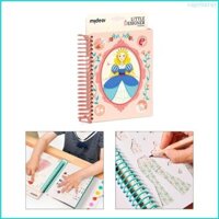 Cby Đồ Chơi Giáo Dục Cho Bé Gái Công Chúa Trang Điểm Miếng Dán Sách Có Tranh Màu Nước